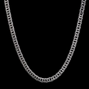 Thin Neck Chain Sterling Silver Plated Stainless Steel Chain